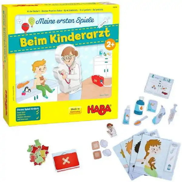 Společenská hra - Od 2 let, Nebojme se lékaře (Haba) Ověřený