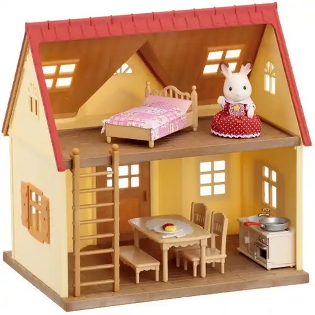 Zlevněný Sylvanian Families - Domeček, Základní dům s příslušenstvím patrový