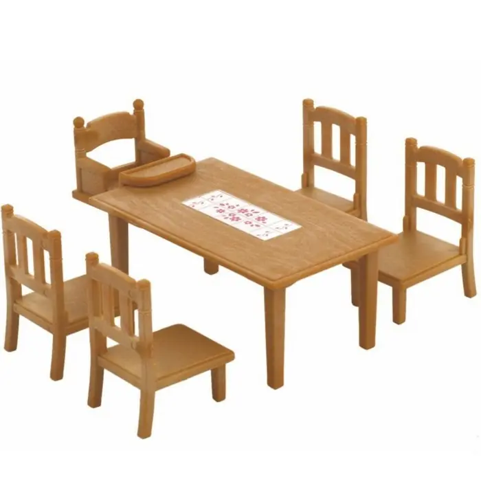 Speciální Cena Sylvanian Families - Nábytek, Jídelní stůl se židlemi
