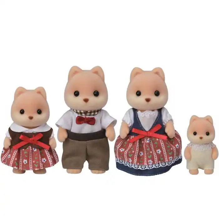 Nejprodávanější Sylvanian Families - Rodina psů karamelových, 4ks