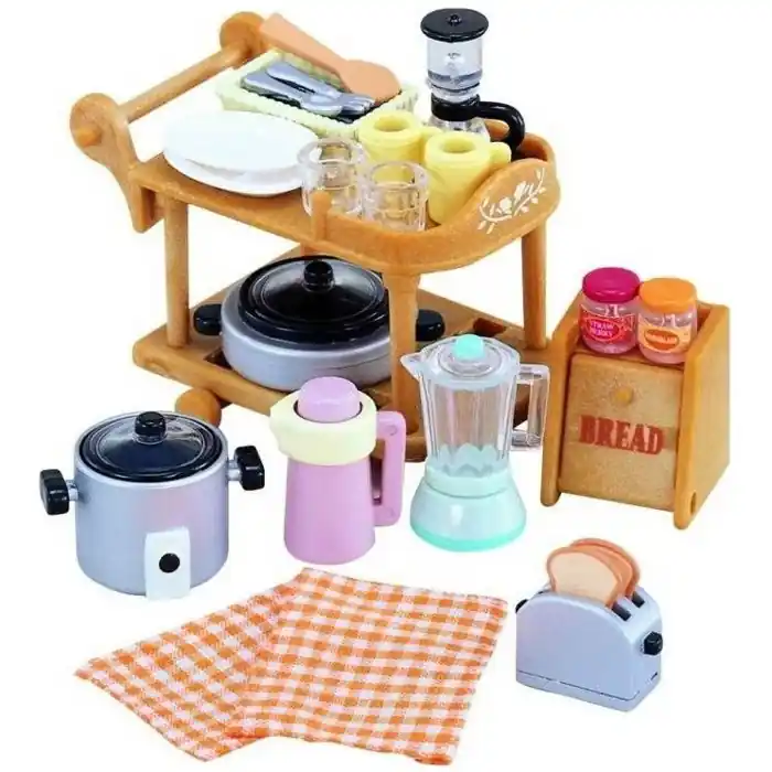 Sylvanian Families - Výbava, Kuchyňské nádobí set Víkendová Akce