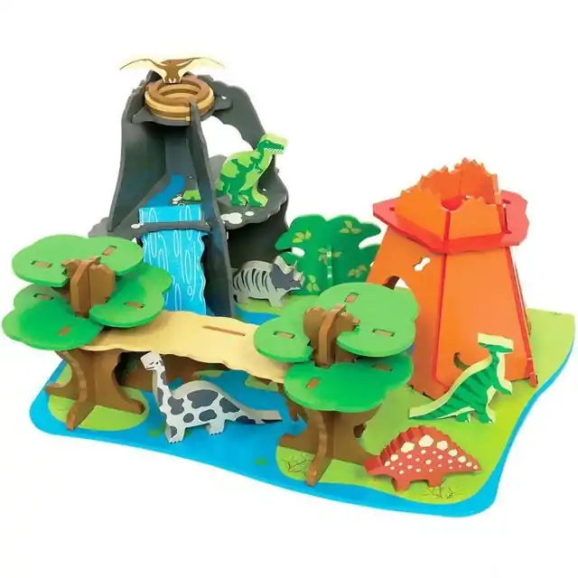 Speciální Cena Tématický set dřevěný - Ostrov dinosaurů (Bigjigs)
