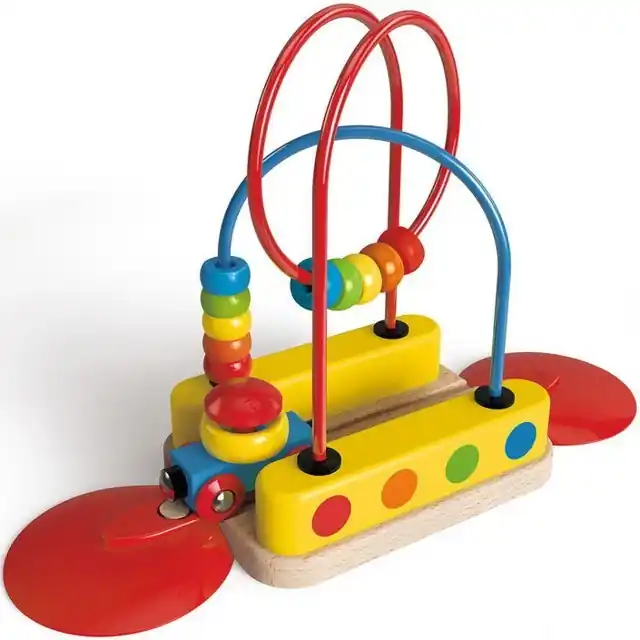 Vláčkodráha KIDS - Kolej s motorickým labyrintem (Hape) Sezónní Sleva