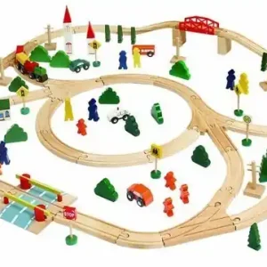 Vláčkodráha Woody - Maxi, 120 dílů Nejprodávanější