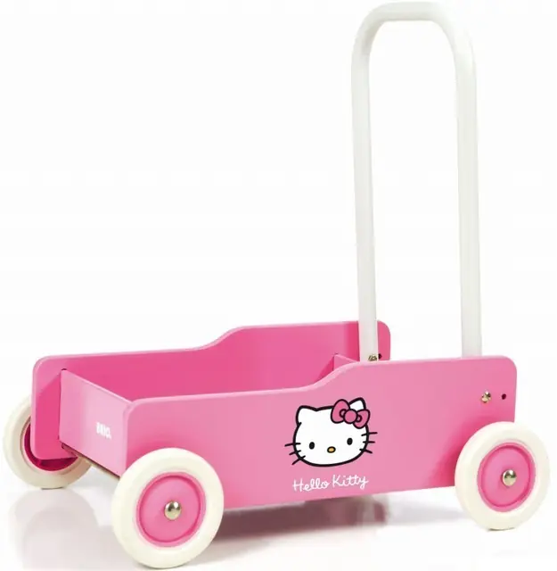 Vozík Hello Kitty - S madlem pro nejmenší (Brio) Sleva