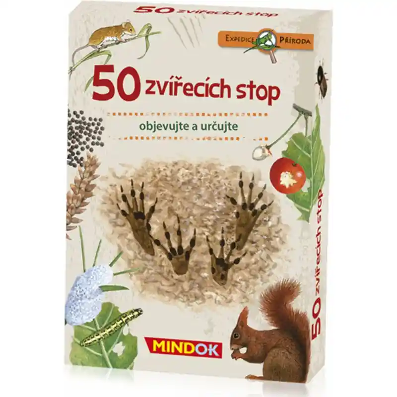 Zkoumání přírody - Expedice příroda 50 zvířecích stop Dokud Zásoby Vydrží